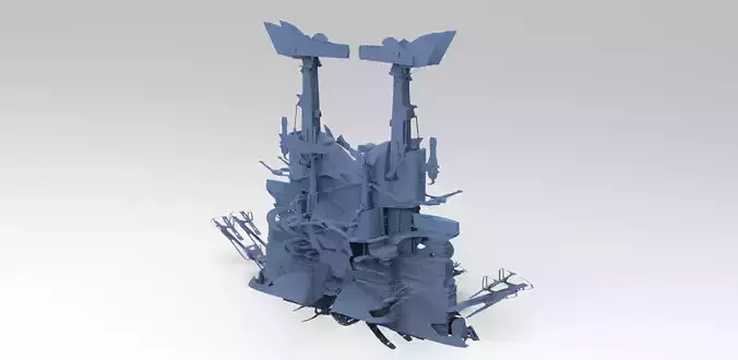 Star Wars inspired Base shantytown 3