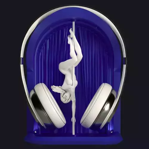 Headphone Holder strip dance 5