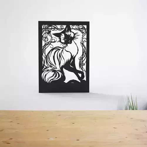 cute cat wall decor