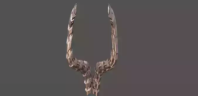 Robot Demon Horns  3D model