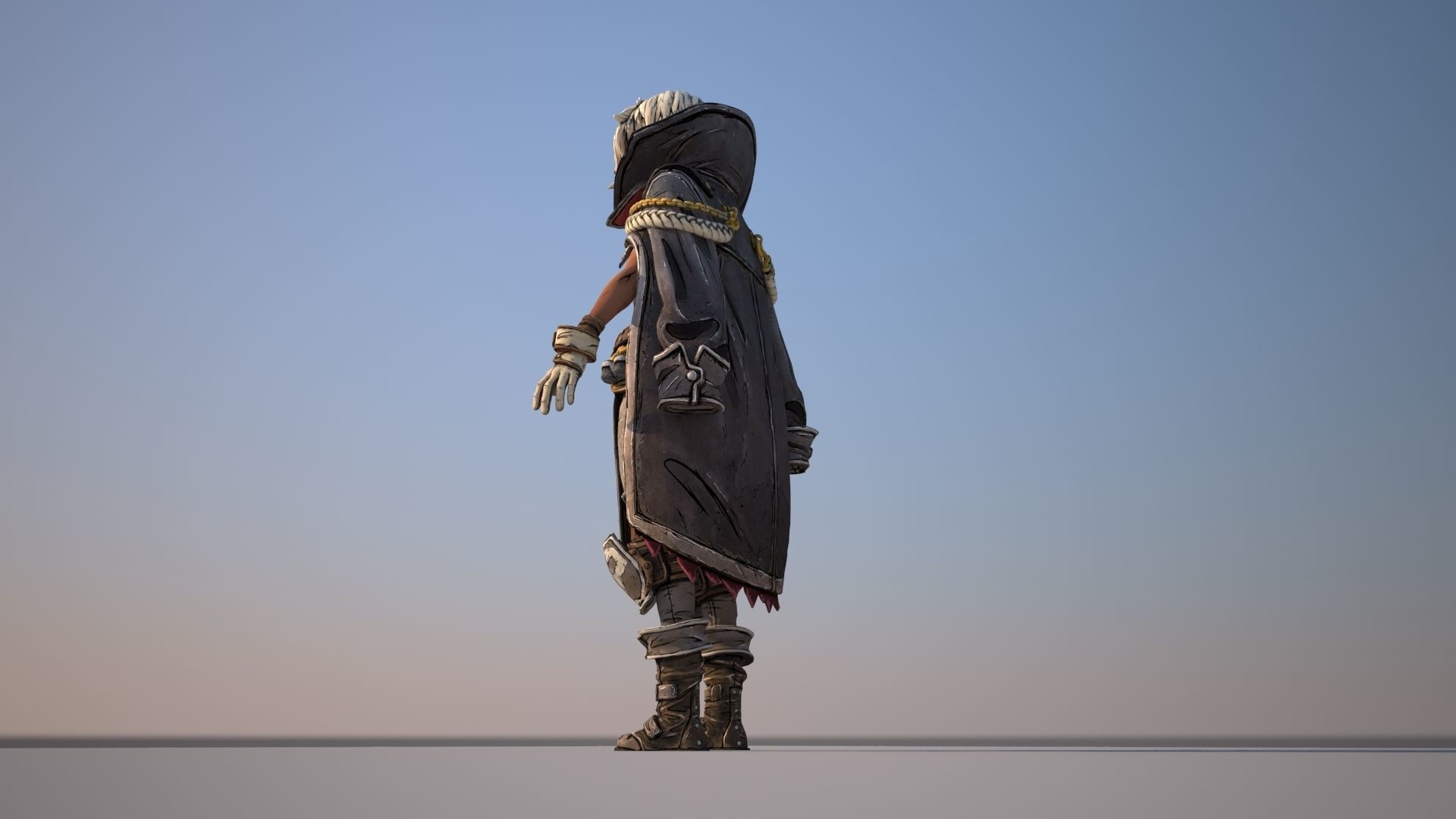 tyreen Low-poly 3D model_7