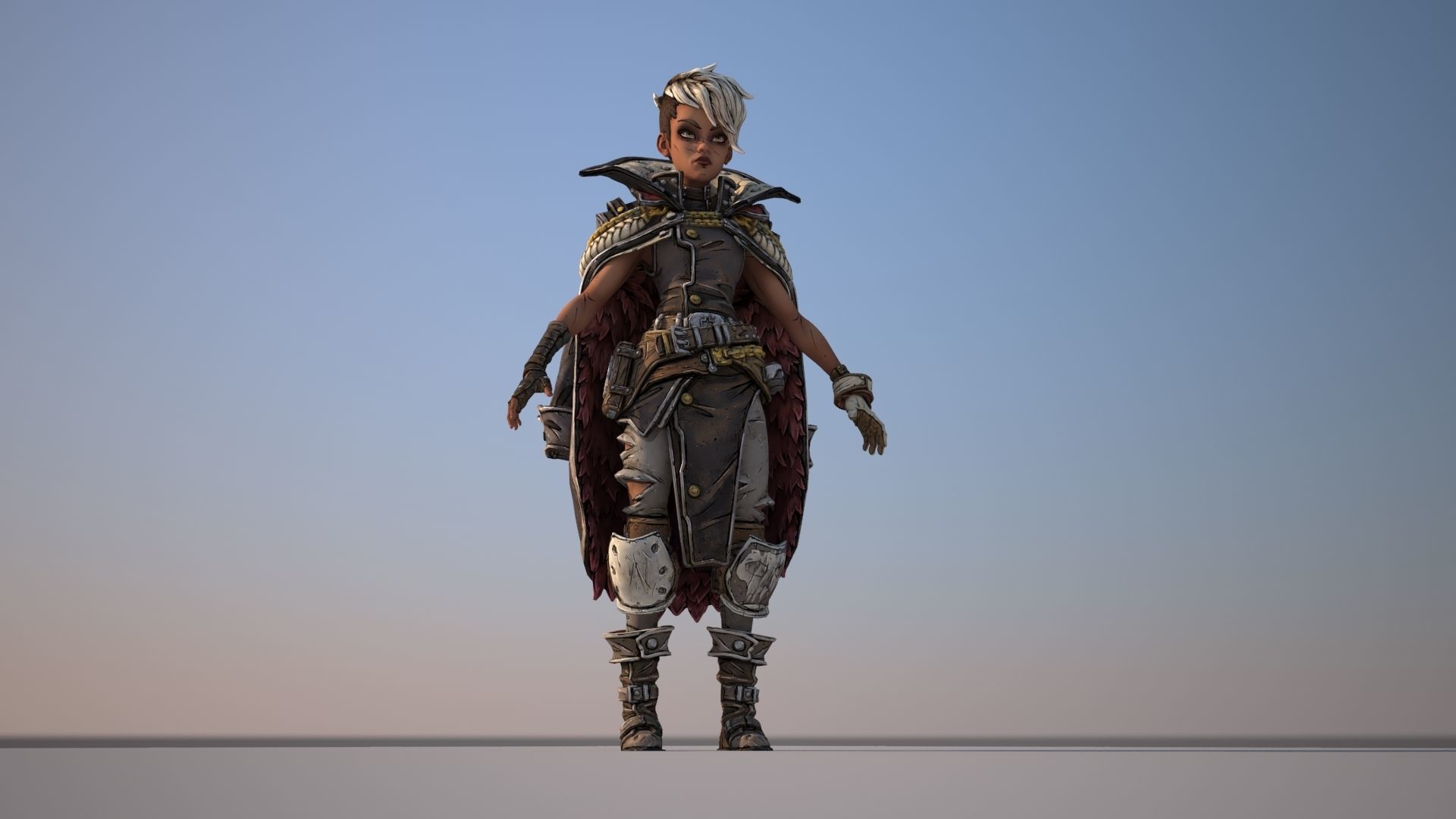 tyreen Low-poly 3D model_1
