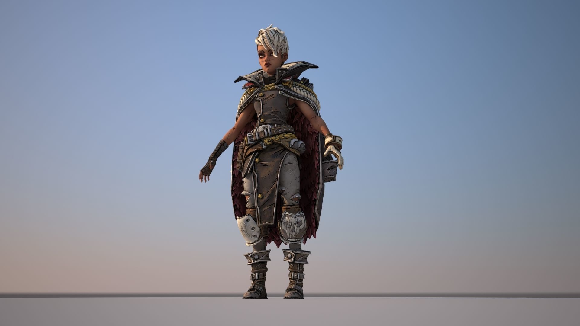tyreen Low-poly 3D model_2