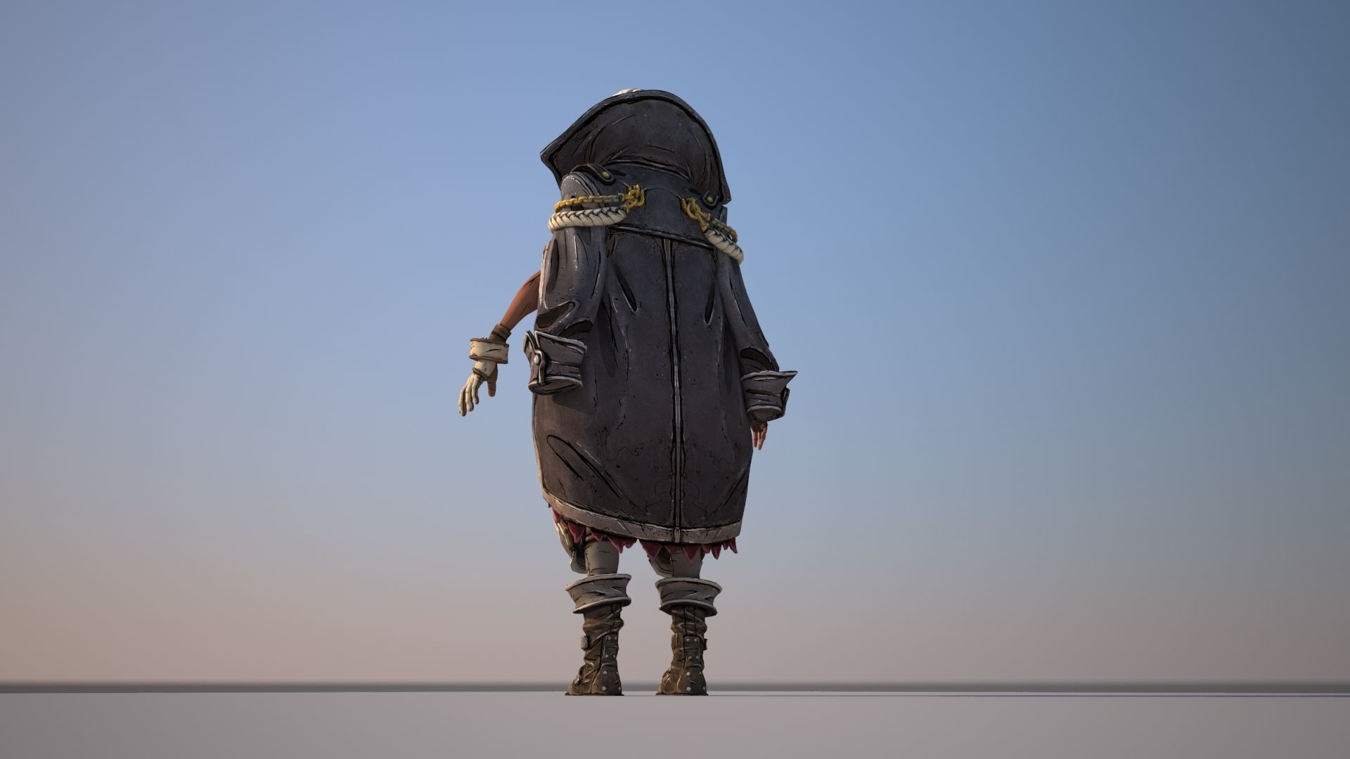 tyreen Low-poly 3D model_9