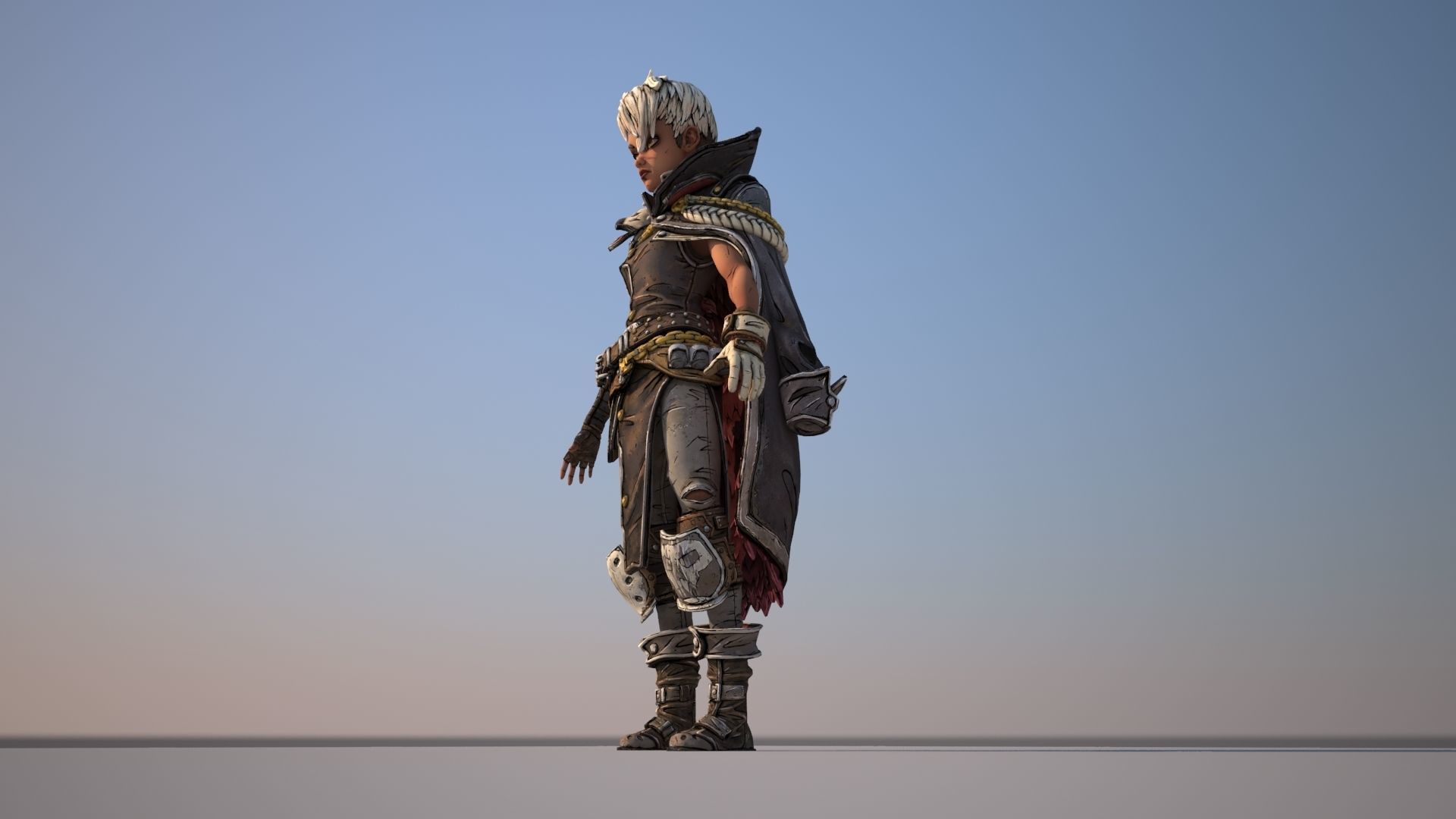 tyreen Low-poly 3D model_5