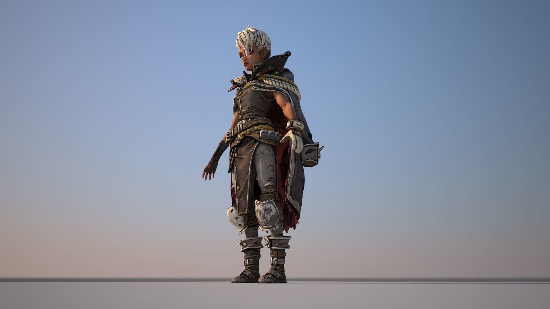 tyreen Low-poly 3D model_4