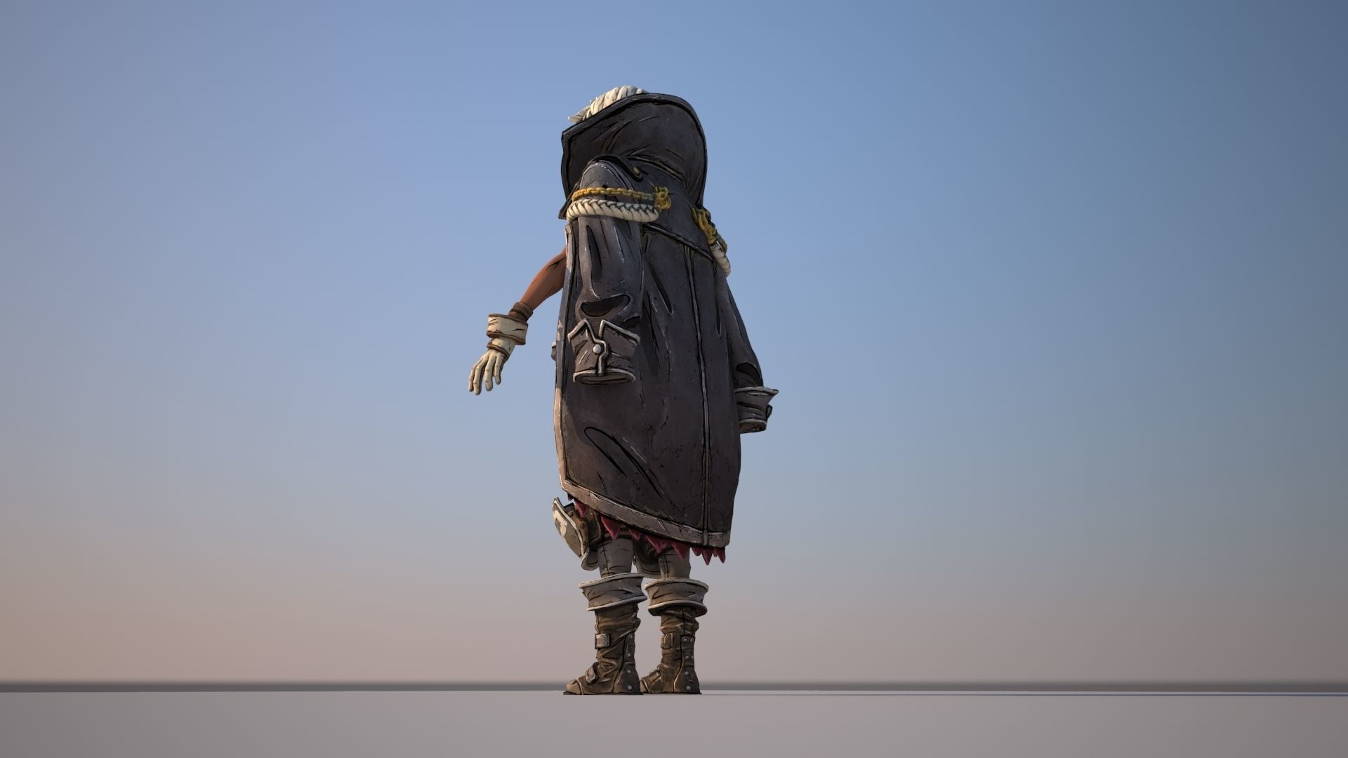 tyreen Low-poly 3D model_8