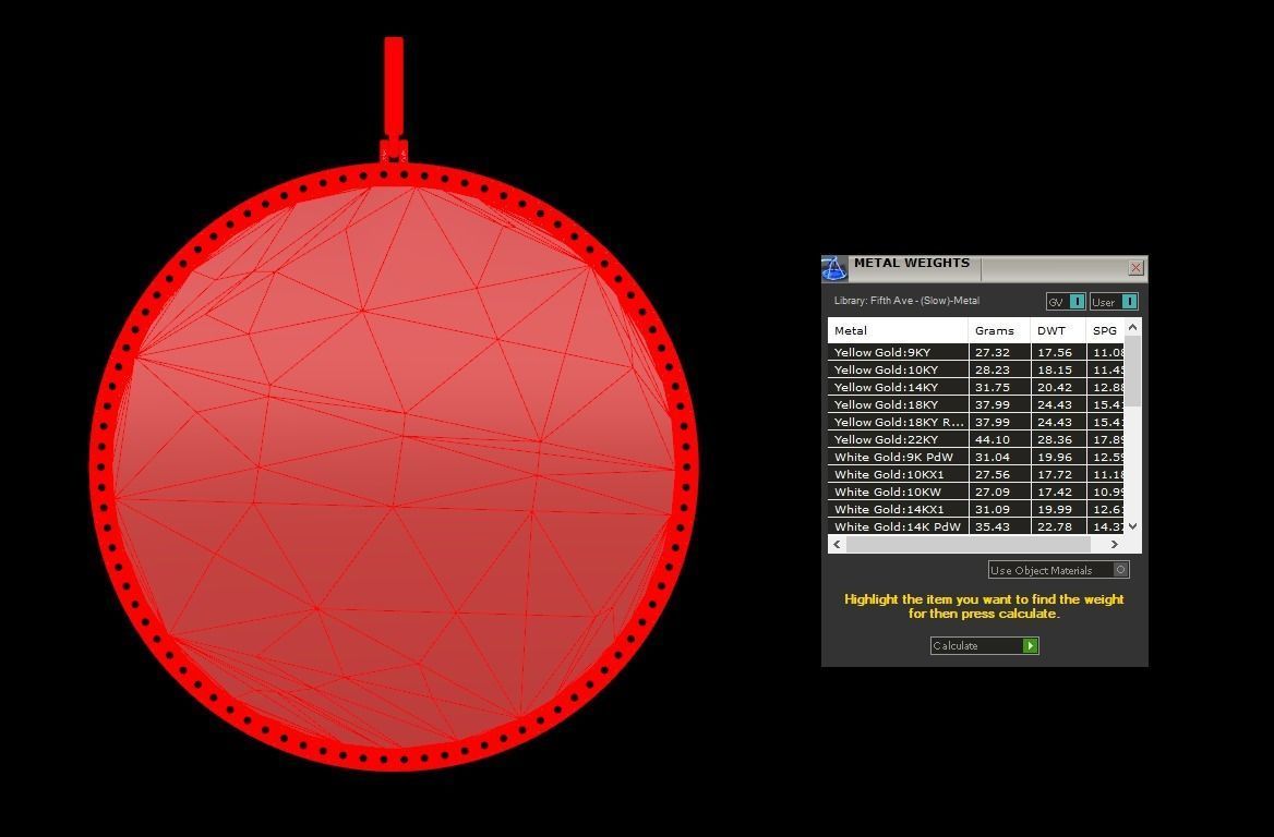 Memory Frame Pendant 20 3D print model_7