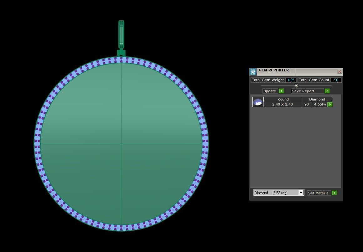 Memory Frame Pendant 20 3D print model_6