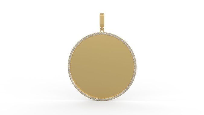 Memory Frame Pendant 22 3D print model