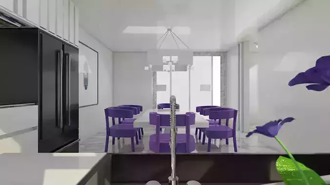 Interior design for Kitchen with pantry