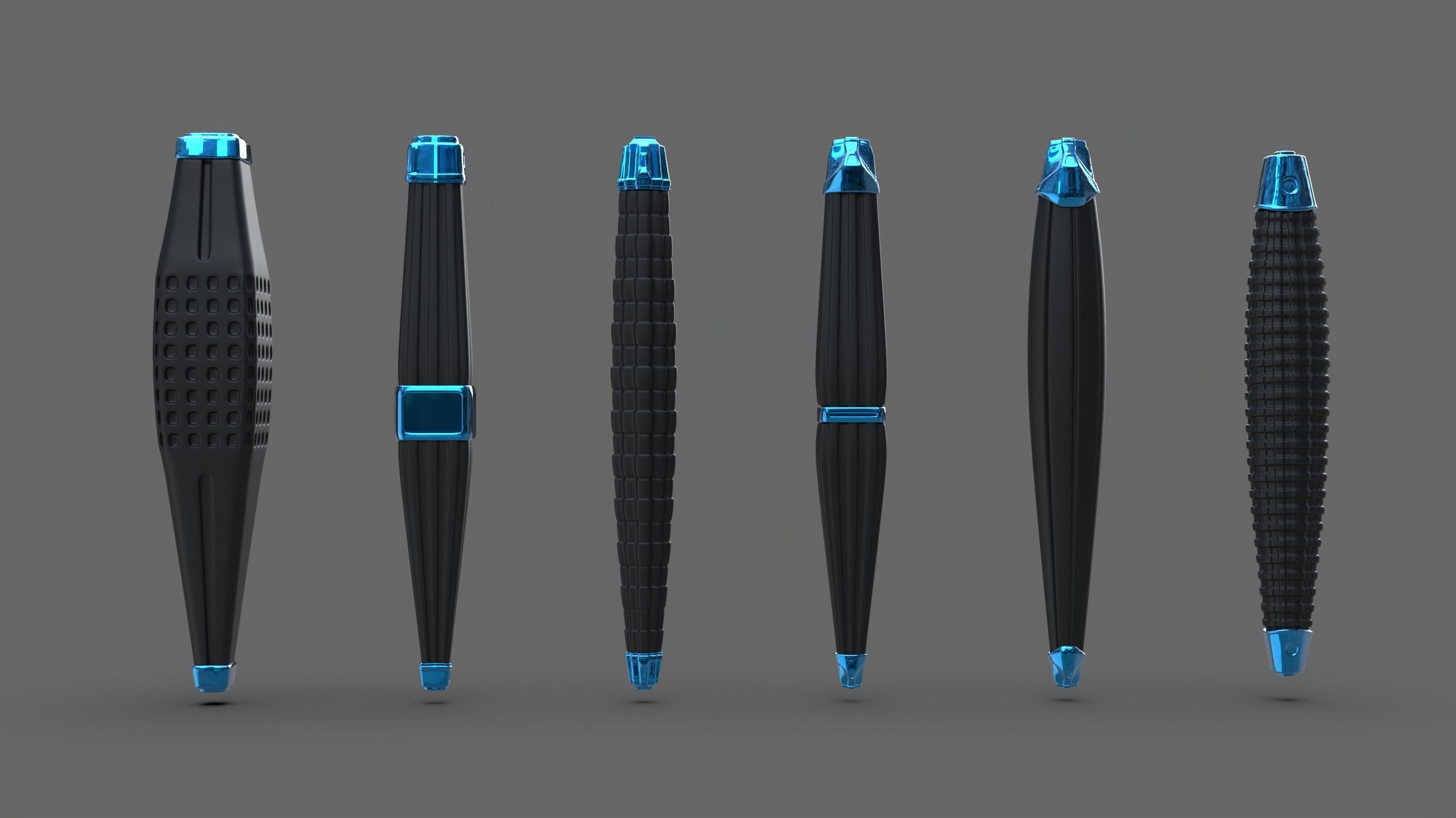 Synthetic Muscles 3D model_11
