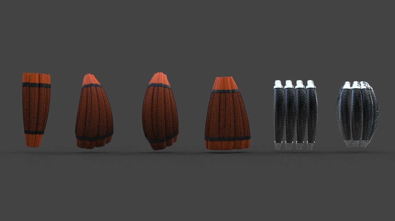 Synthetic Muscles 3D model_2