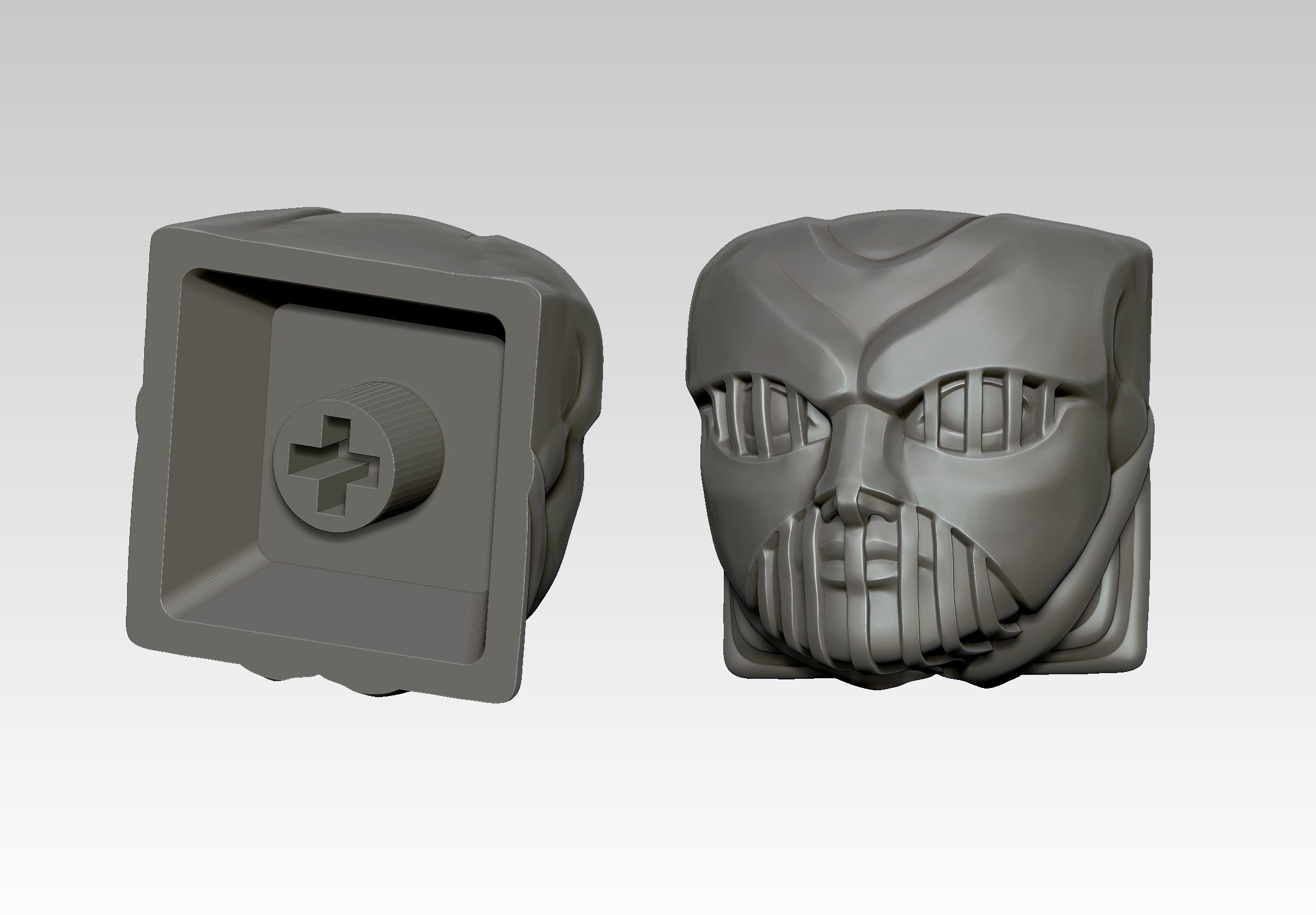 War Hammer Titan - Keycap 3D for mechanical keyboard - AOT SNK 3D print model_2