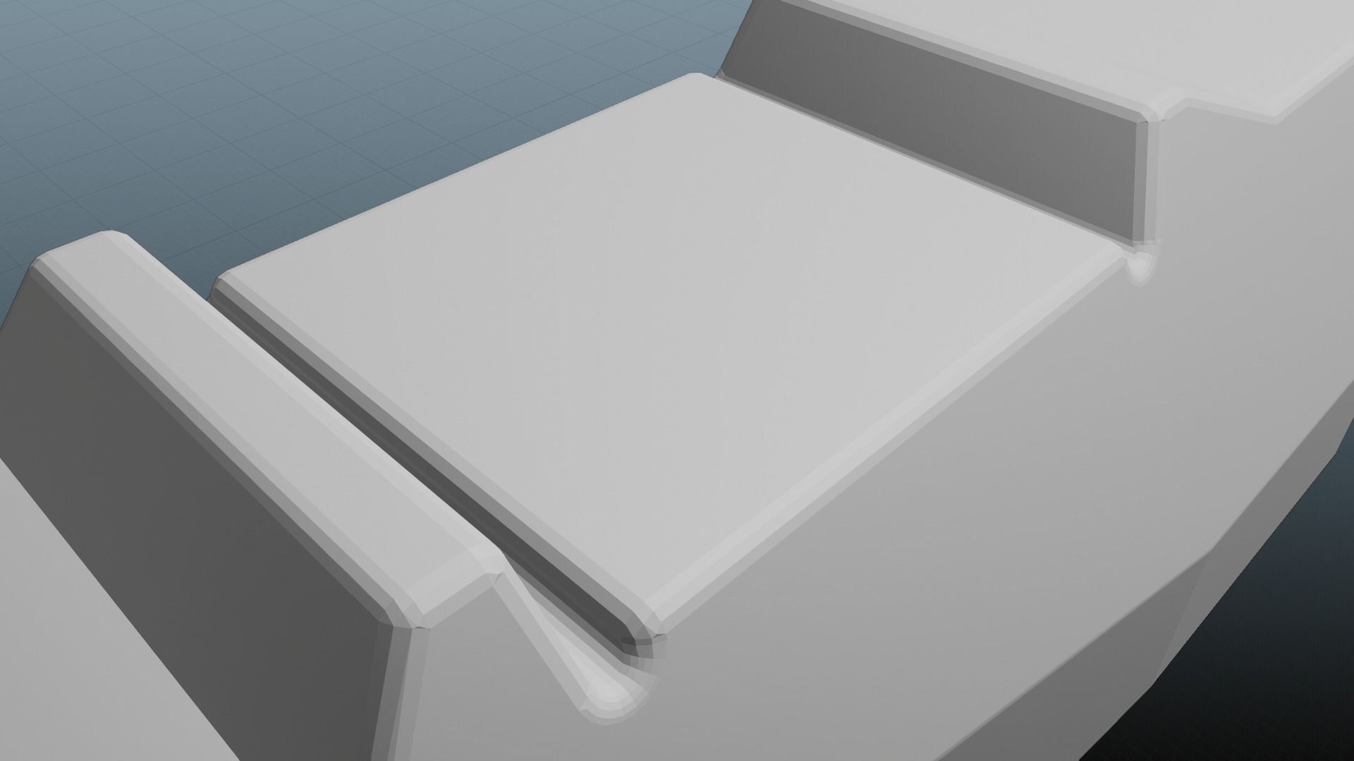 Railroad Multiple Radii Ballast Sections Rails and Sleepers 3D model_18