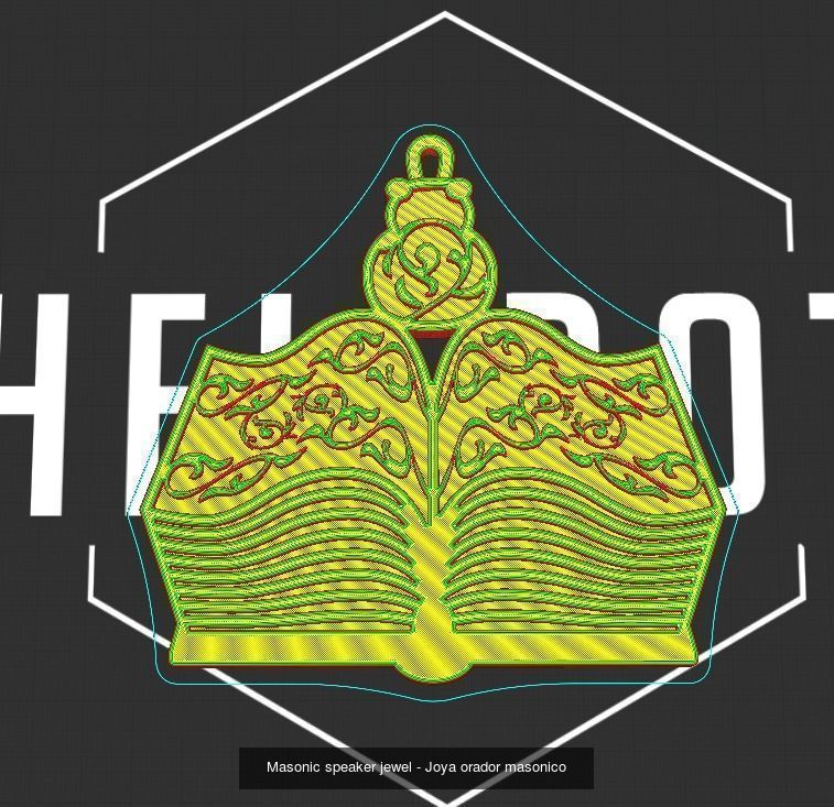 MASONIC TEMPLE KIT 3D Model Collection_11