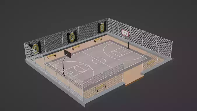 Basketball Stadium - Indiana Pacers