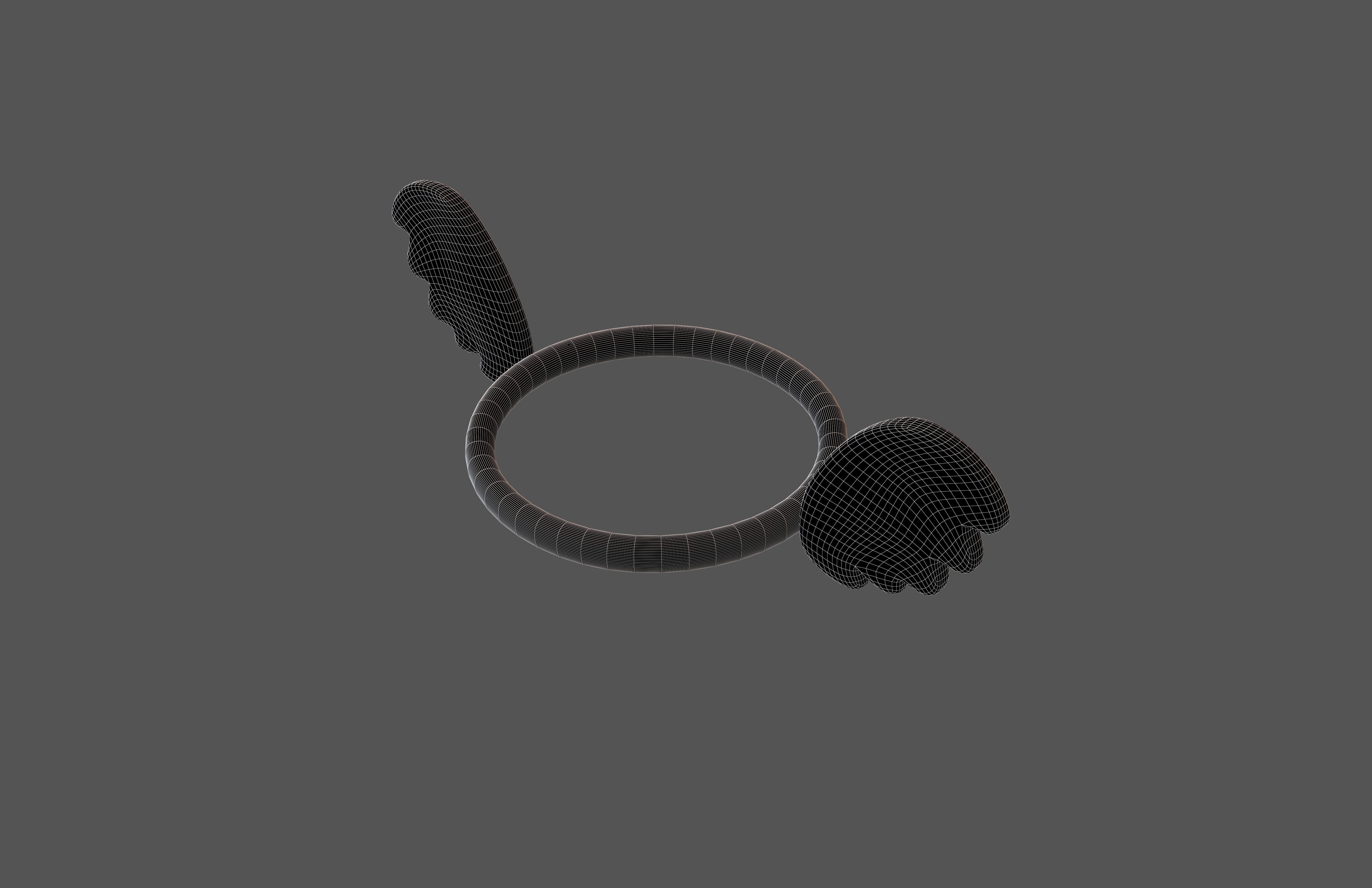 Angel Halo v3 010 Low-poly 3D model_6