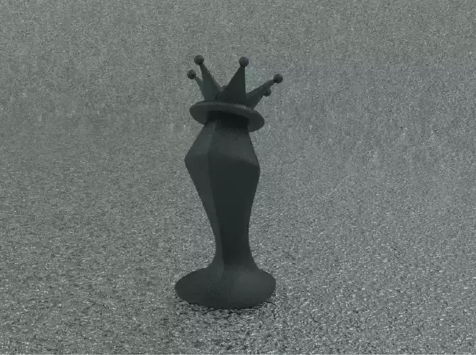 PuffingChess-Queen crown 3D print model