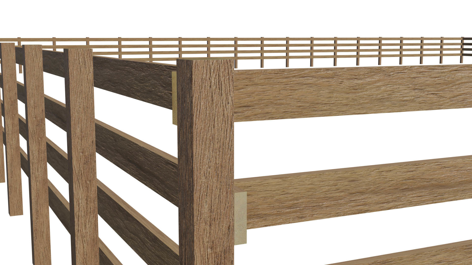 Modular Livestock Fence 3D Model CGTrader Modular livestock fence 3d model cgtrader