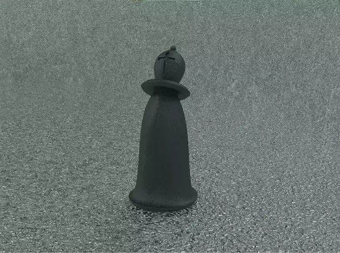PuffingChess Bishop 3D print model