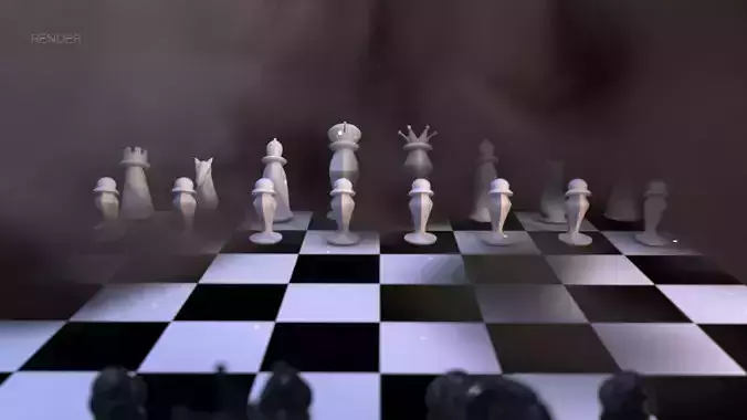 Puffing Chess Series 3D Model Collection