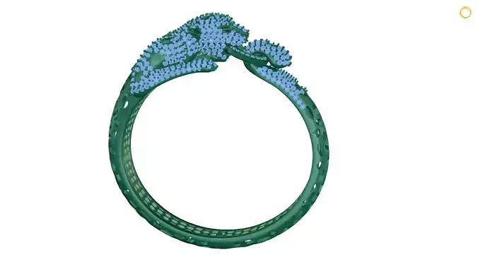 bracelet emerald and diamond bangle