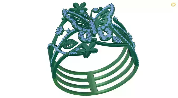 bracelet butterfly tiara