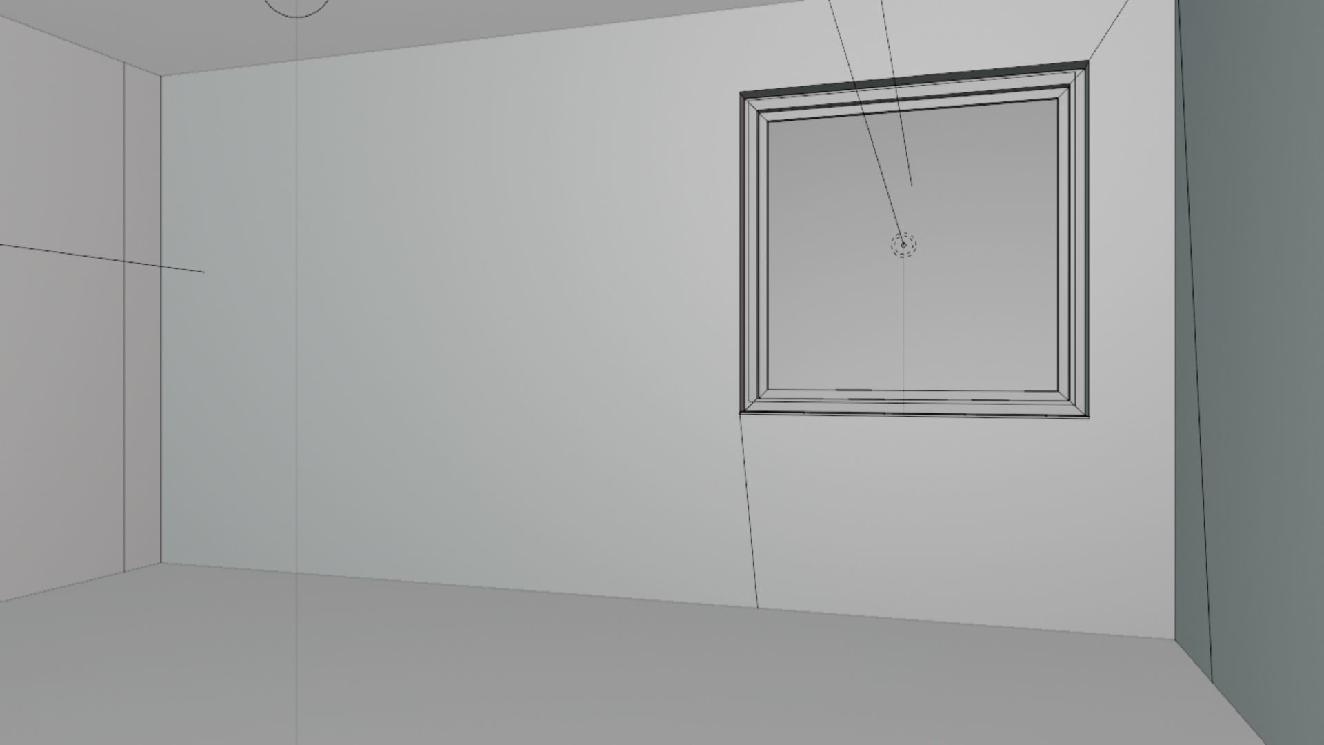 Home 3D elevator with stairs Low-poly 3D model_86