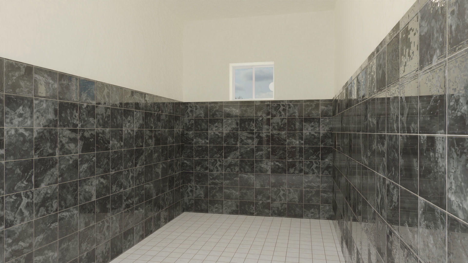 Home 3D elevator with stairs Low-poly 3D model_30