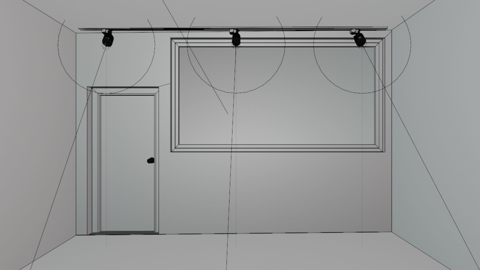 Home 3D elevator with stairs Low-poly 3D model_60