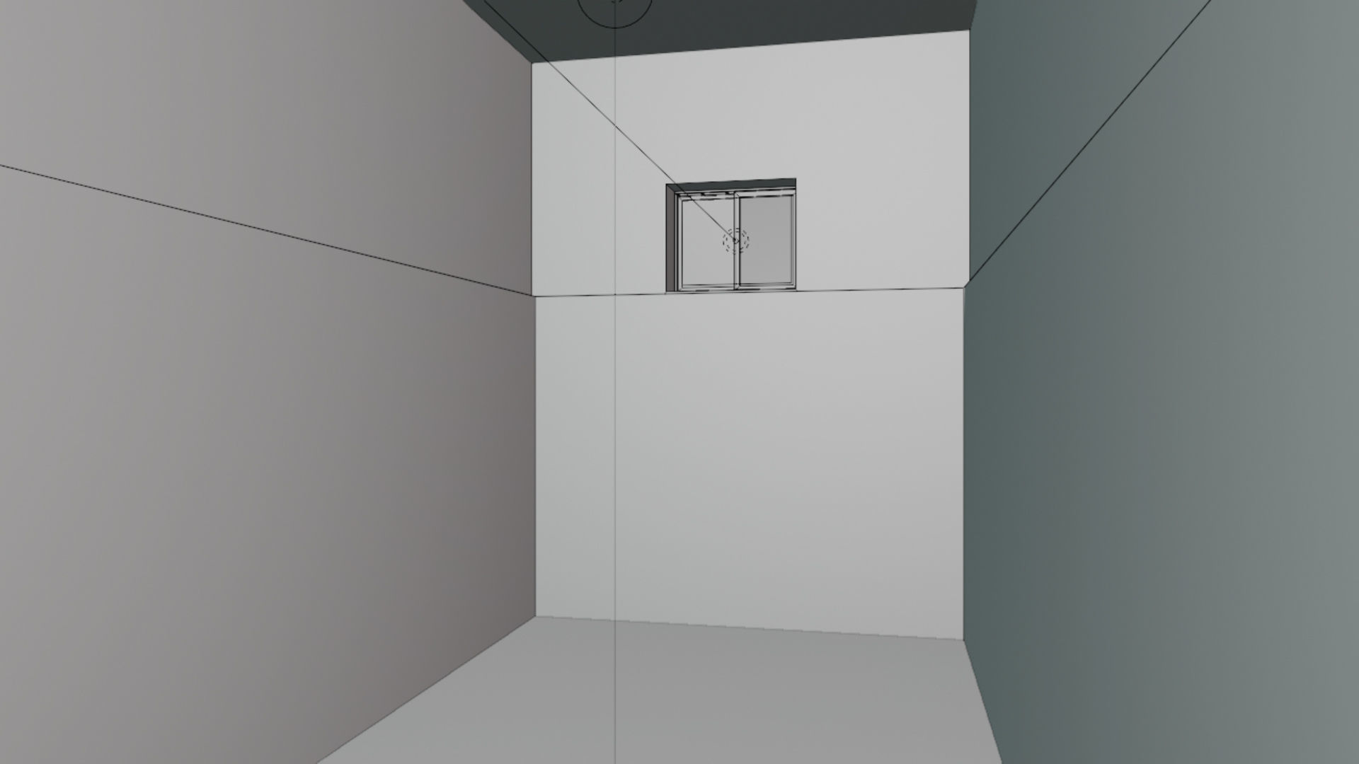 Home 3D elevator with stairs Low-poly 3D model_73