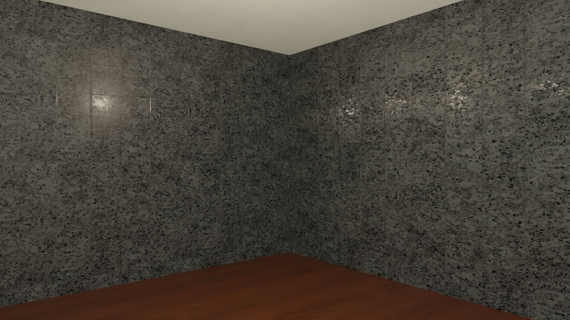 Home 3D elevator with stairs Low-poly 3D model_16