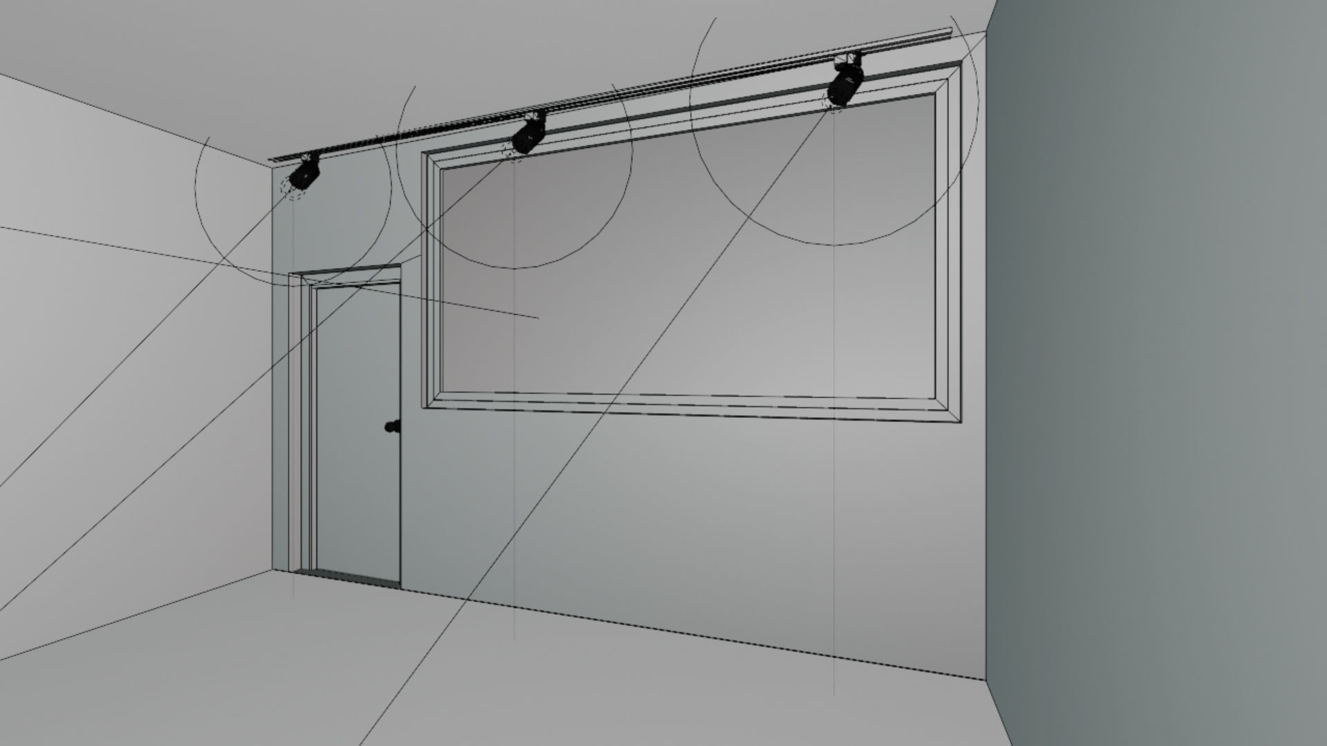 Home 3D elevator with stairs Low-poly 3D model_62