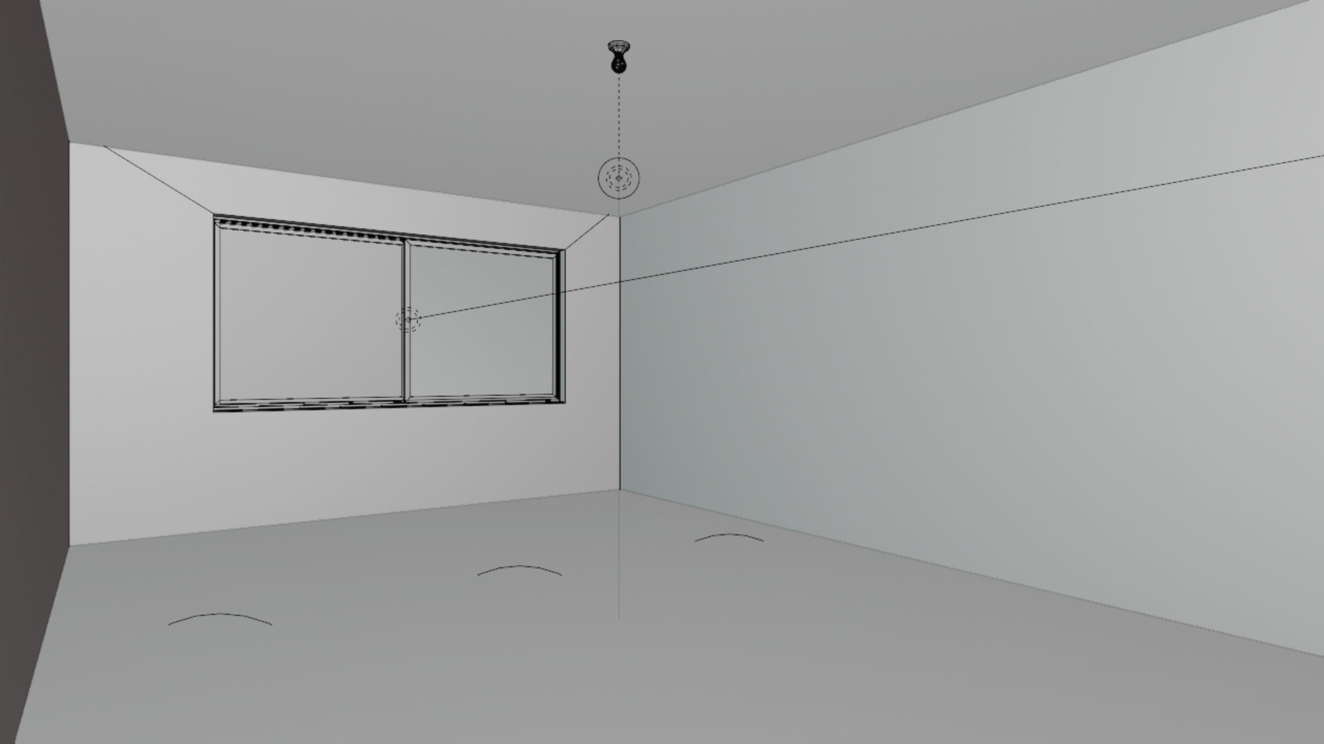 Home 3D elevator with stairs Low-poly 3D model_79