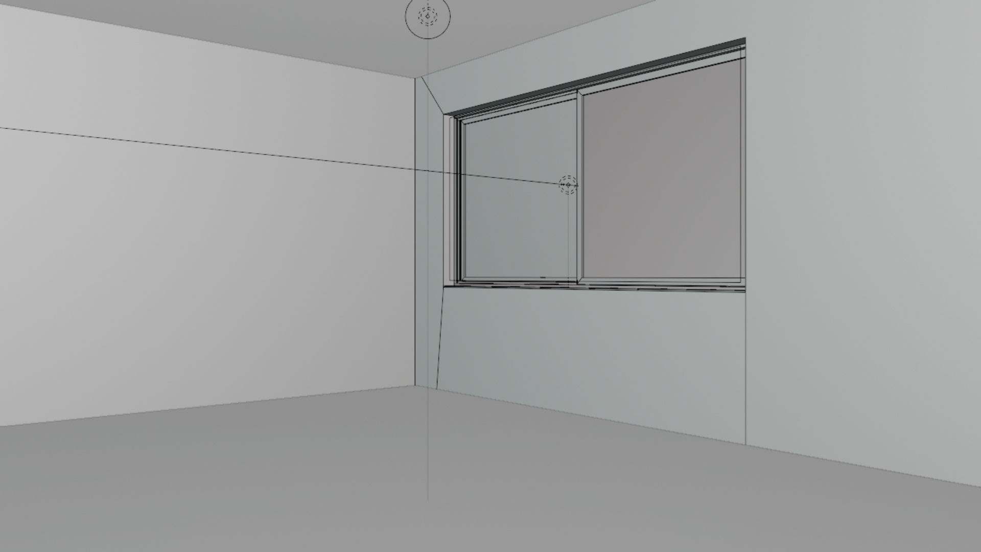 Home 3D elevator with stairs Low-poly 3D model_85