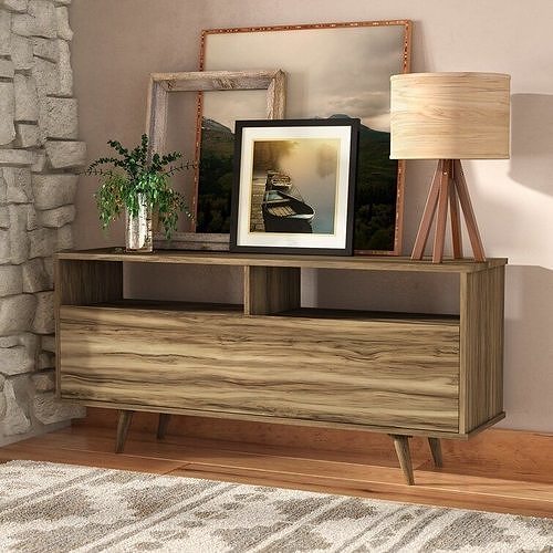 Terrence Wide Buffet Table 3D model