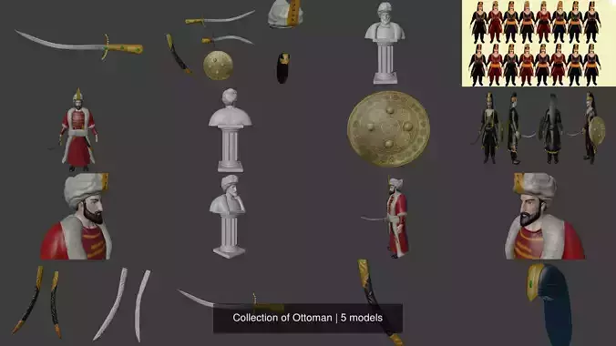 Collection of Ottoman 