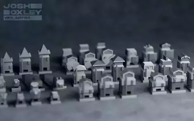 Low-Poly Fantasy Miniatures - 3D Print Model