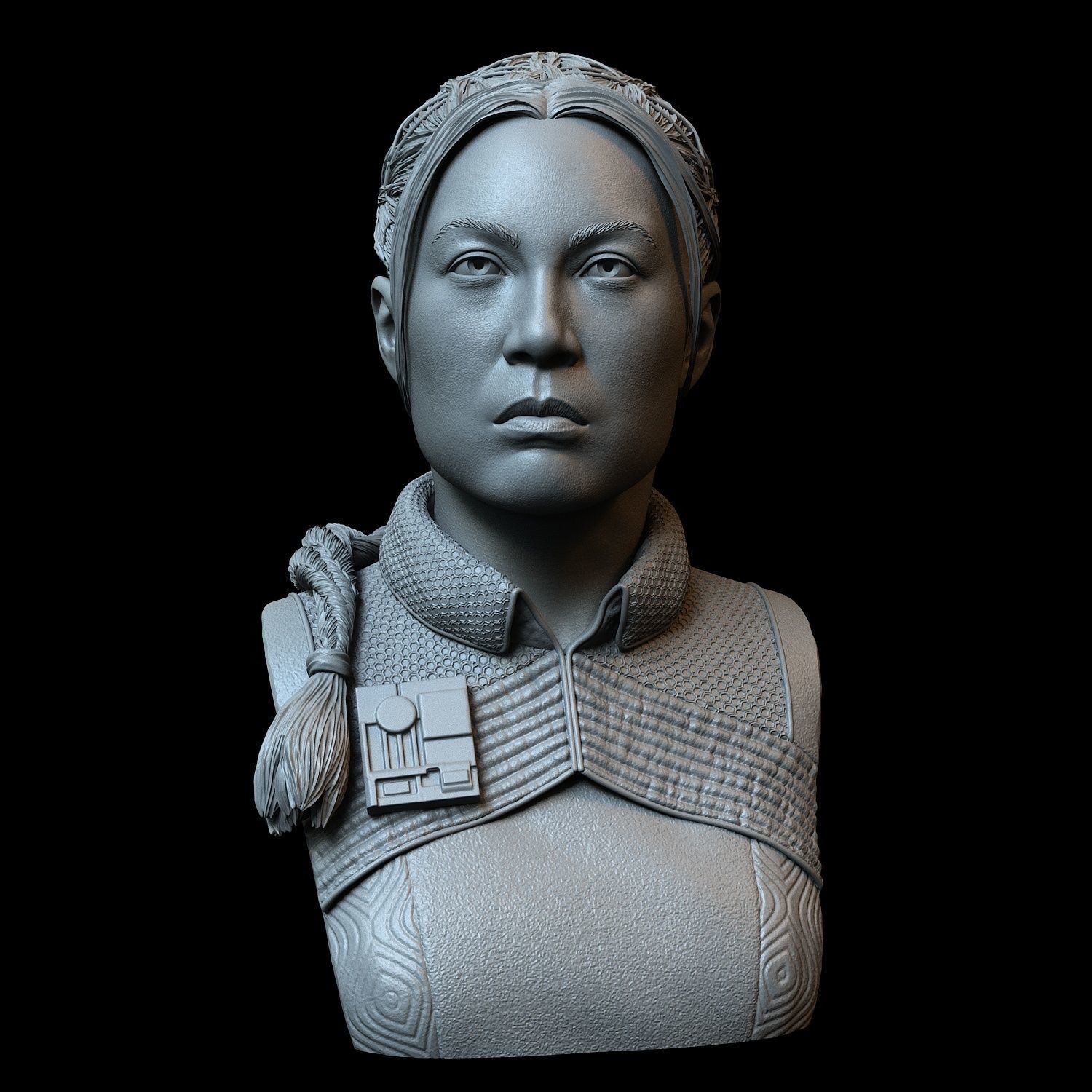 Ming-Na Wen as Fennec Shand 3D print model_1