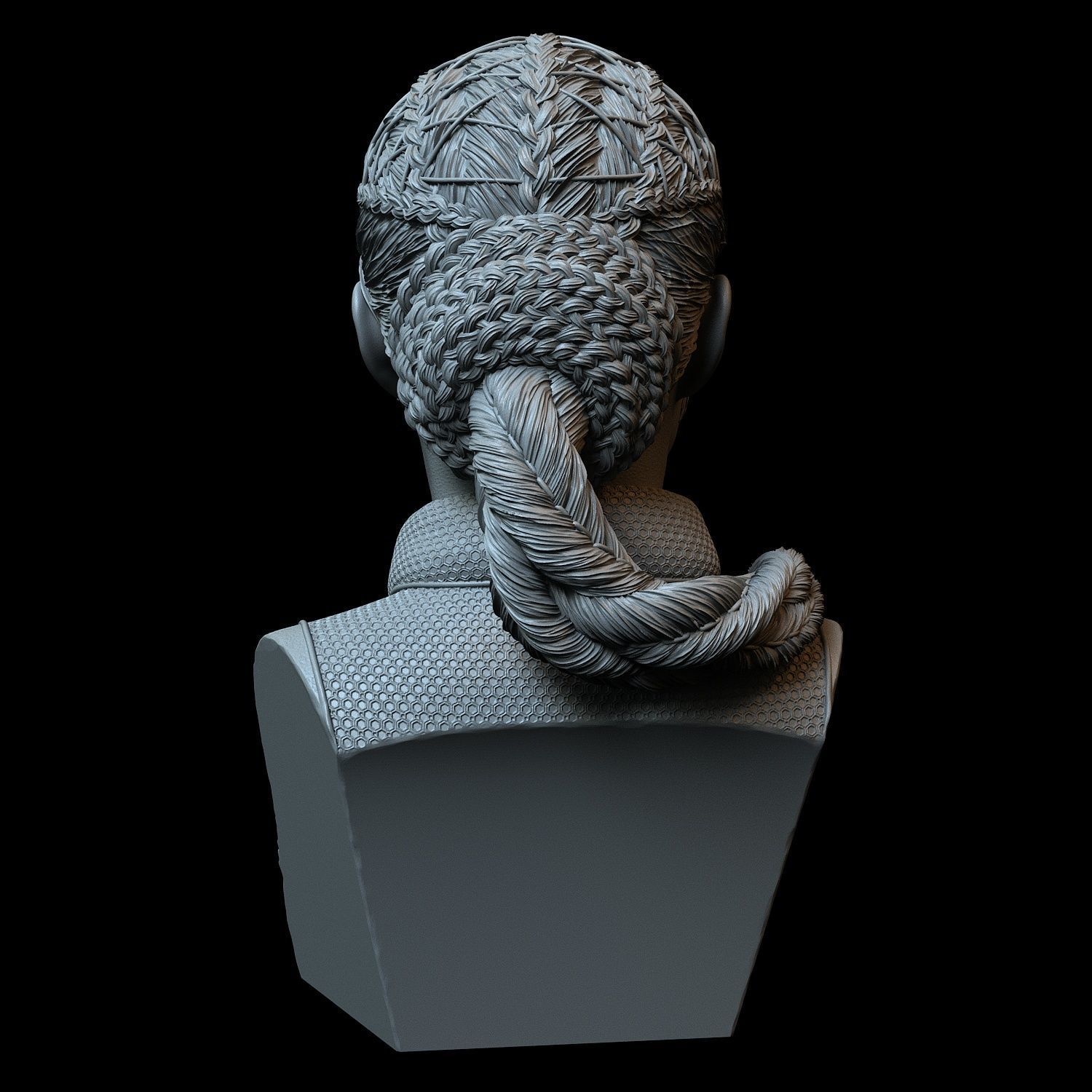 Ming-Na Wen as Fennec Shand 3D print model_4
