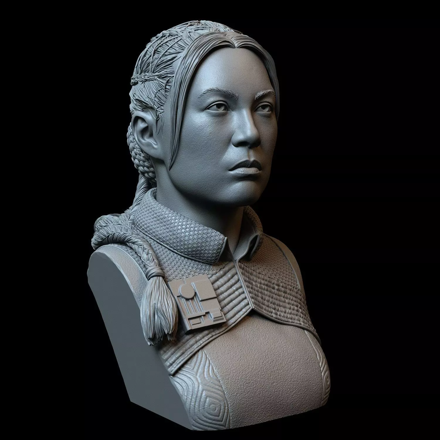 Ming-Na Wen as Fennec Shand 3D print model_0