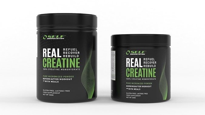 Protein Powder 3D model