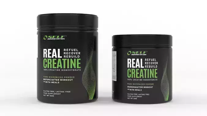 Protein Powder 3D model