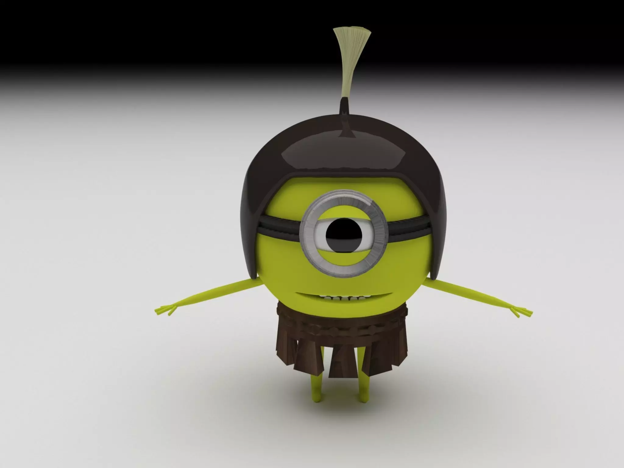 cartoon charachter Free low-poly 3D model