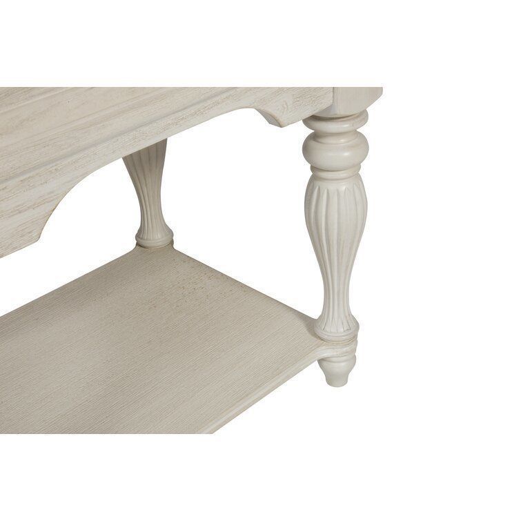 Kelton Drawer Nightstand Antique White 3D model_4