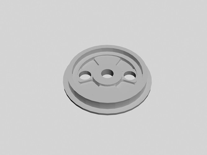train locomotive wheel print model Free 3D print model