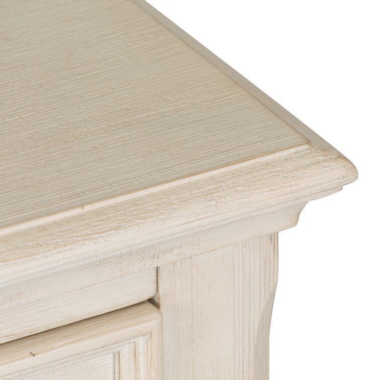 Kelton II Drawer Nightstand Antique White 3D model_6