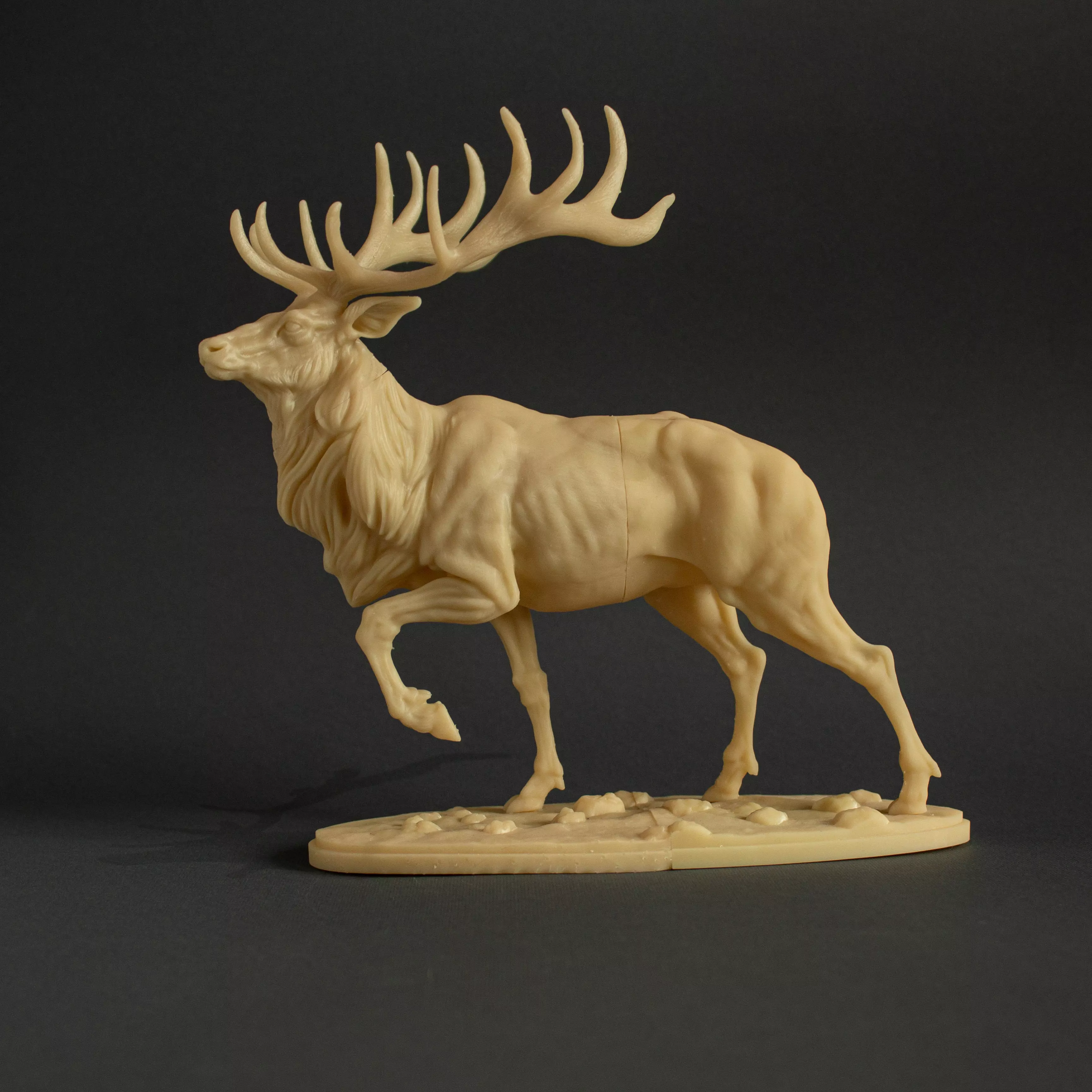 Elk for 3D Printing 3D print model_0