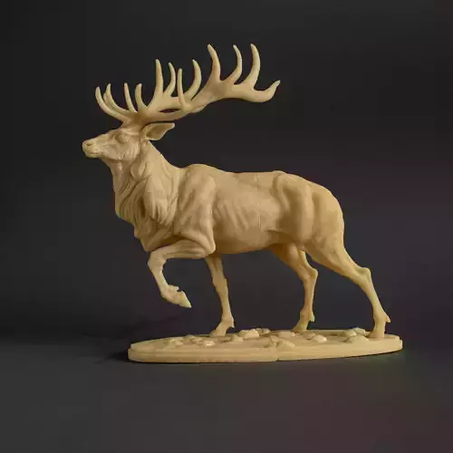 Elk for 3D Printing 3D print model